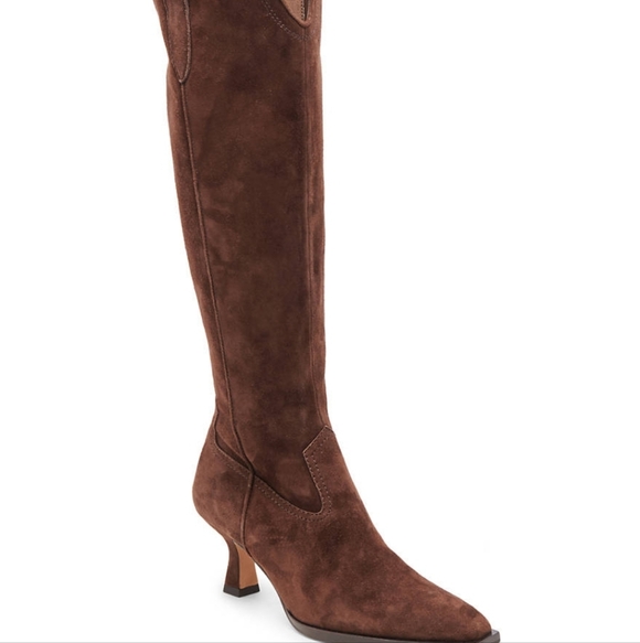 Dolce Vita Shoes - Dolce Vita Chocolate Suede Over the Knee Boots
